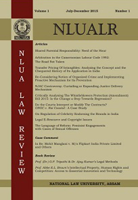 NLUA Law Review Volume 1 Number II