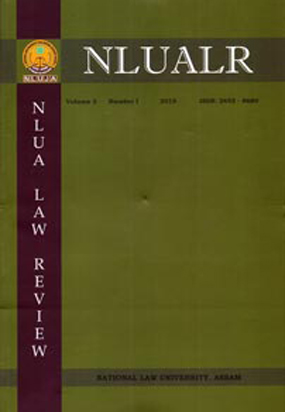 NLUA Law Review Volume 3 Number I 2019