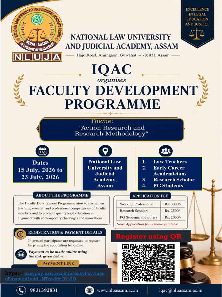 NLUJA upcoming event
