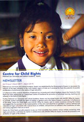 Centre for Child Rights Newsletter Vol III Issue I
